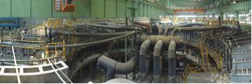 天津摩根坤德 环形炉衬里耐火材料安装工程高清图片